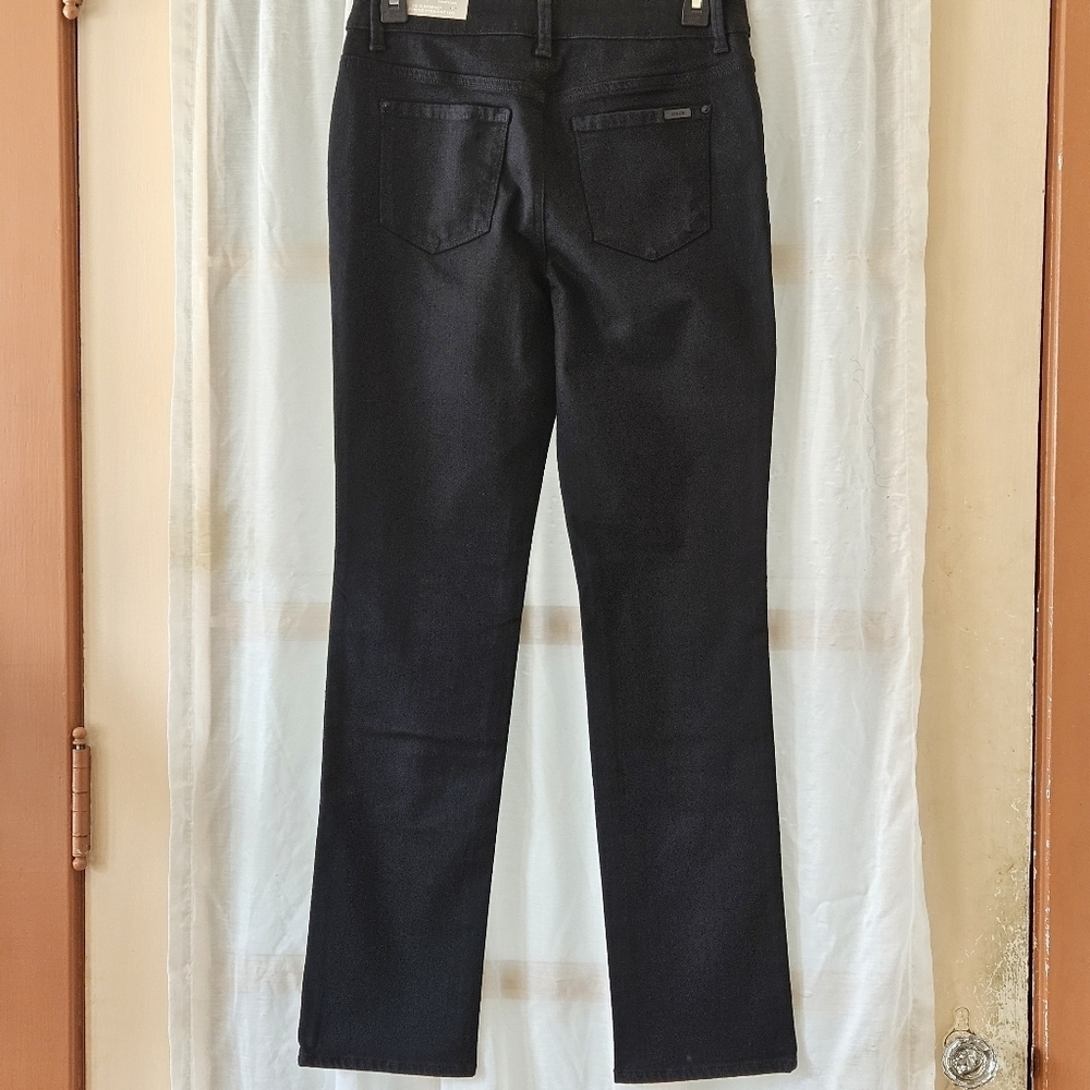 NWT CHICO SO SLIMMING GIRLFRIEND STRAIGHT LEG BASIC BLACK JEANS SIZE 2S / CH 00S - Picture 6 of 11